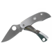 Couteau pliant Spyderco Clipitool C169P manche en acier 6,5cm + ciseau