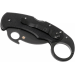 Couteau pliant Spyderco Karahawk C170GBBKP manche en G10 tout en noir 11,4cm