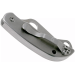 Couteau pliant Spyderco Clipitool C169P manche en acier 6,5cm + ciseau