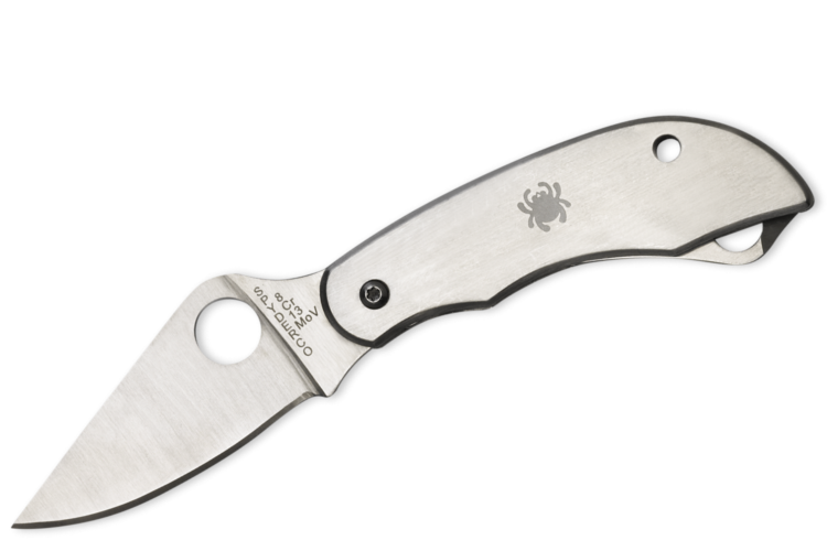 Couteau pliant Spyderco Clipitool C176PS manche en acier 6,5cm + scie