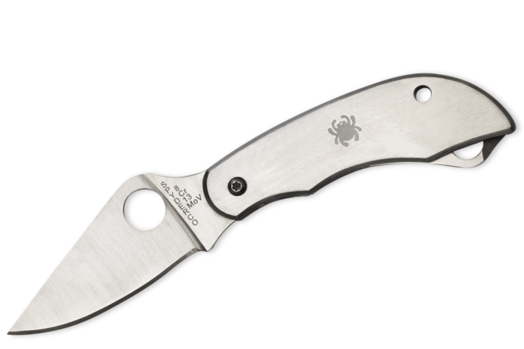 Couteau pliant Spyderco Clipitool C176PS manche en acier 6,5cm + scie