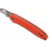 Couteau pliant Spyderco Roadie C189POR manche en nylon/fibre de verre orange 7,6cm