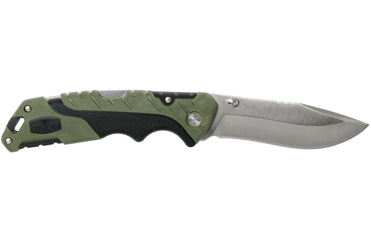 Couteau pliant BUCK PURSUIT LARGE 0659GRS manche nylon / fibres de verre 12,7cm + &Eacute;tui