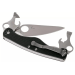 Couteau pliant Spyderco Clipitool standard C208GP manche en G10 noir 12,9cm