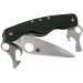 Couteau pliant Spyderco Clipitool standard C208GP manche en G10 noir 12,9cm
