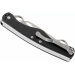 Couteau pliant Spyderco Clipitool standard C208GP manche en G10 noir 12,9cm