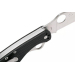 Couteau pliant Spyderco Clipitool standard C208GP manche en G10 noir 12,9cm
