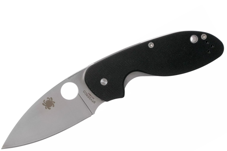 Couteau pliant Spyderco Efficient C216GP manche en G10  noir 10,4cm