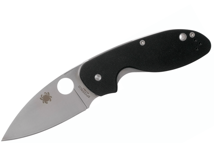 Couteau pliant Spyderco Efficient C216GP manche en G10  noir 10,4cm