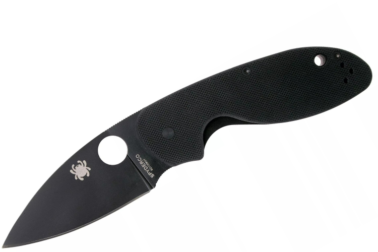 Couteau pliant Spyderco Efficient C216GPBBK manche en G10 noir 10,4cm