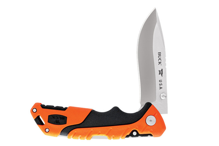 Couteau pliant BUCK PURSUIT PRO LARGE 0659ORS manche nylon / fibres de verre 12,7cm + &Eacute;tui