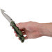 Couteau pliant BUCK PURSUIT LARGE GUTHOOK 0660GRG manche nylon/fibres de verre 12,6cm + Étui