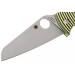 Couteau pliant Spdyerco Caribbean Sheepfoot C217GPSF manche en G10 à rayures noir et jaune 12,3cm