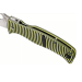 Couteau pliant Spdyerco Caribbean Sheepfoot C217GPSF manche en G10 à rayures noir et jaune 12,3cm