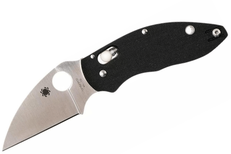 Couteau pliant Spyderco Q Ball C219GP manche en G10 noir 9,8cm