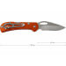 Couteau pliant BUCK MINI SPITFIRE 0726 manche alu 9,7cm