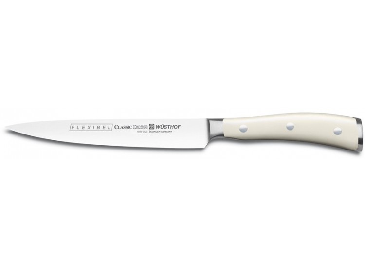 Couteau filet de sole Classic Ikon Ivoire de W&uuml;sthof - lame flexible 16 cm