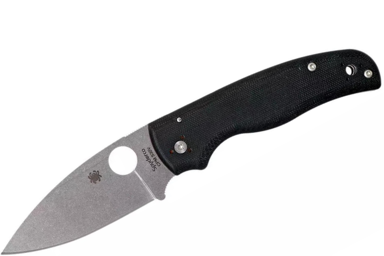 Couteau pliant Spyderco Shaman C229GP manche en G10 noir 11,9cm
