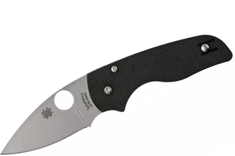 Couteau pliant Spyderco Lil'Native C230GP manche en G10 noir 8,9cm