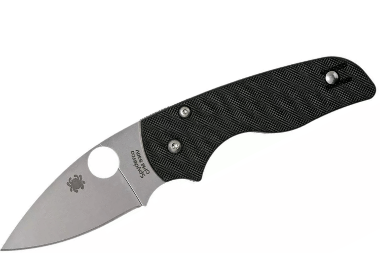 Couteau pliant Spyderco Lil'Native C230GP manche en G10 noir 8,9cm