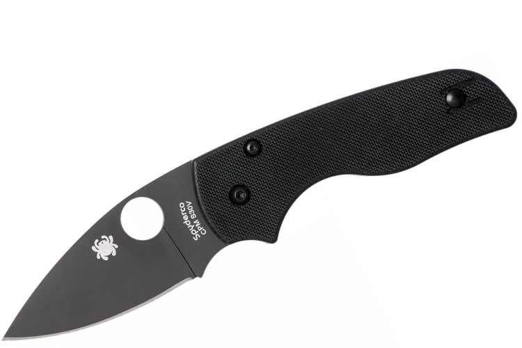 Couteau pliant Spyderco Lil'Native C230GPBBK manche en G10 noir 8,9cm