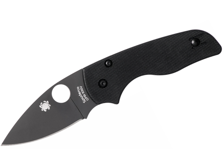 Couteau pliant Spyderco Lil'Native C230GPBBK manche en G10 noir 8,9cm