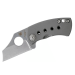 Couteau pliant Spyderco McBee C236TIP manche en titane gris argenté 5,7cm