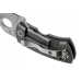 Couteau pliant Spyderco McBee C236TIP manche en titane gris argenté 5,7cm