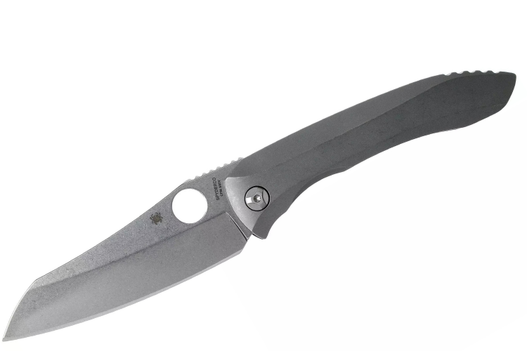 Couteau pliant Spyderco Paysan C238TIP manche en titane 12,5cm