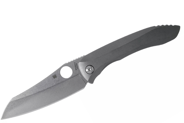 Couteau pliant Spyderco Paysan C238TIP manche en titane 12,5cm