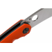 Couteau pliant Spyderco Subvert C239GPOR manche en G10/Titanium orange 13,1cm
