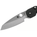 Couteau pliant Spyderco Smock C240CFP manche en fibre de carbone/G10 noir 11,5cm