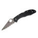 Couteau pliant Spyderco Delica 4 C11SBK denté manche nylon/fibre de verre noir 10,8cm