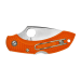 Couteau pliant Spyderco DragonFly 2 C28POR2 manche en nylon/fibre de verre orange 8,5cm