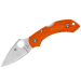 Couteau pliant Spyderco DragonFly 2 C28POR2 manche en nylon/fibre de verre orange 8,5cm