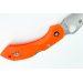 Couteau pliant Spyderco DragonFly 2 C28POR2 manche en nylon/fibre de verre orange 8,5cm