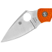 Couteau pliant Spyderco DragonFly 2 C28POR2 manche en nylon/fibre de verre orange 8,5cm