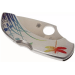 Couteau pliant Spyderco DragonFly 2 Tattoo C28PT manche en acier inox 8,1cm