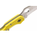 Couteau pliant Spyderco Dragonfly 2 Salt Hawkbill C28SYL2HB manche en nylon/fibre de verre jaune 8,5cm
