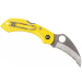 Couteau pliant Spyderco Dragonfly 2 Salt Hawkbill C28SYL2HB manche en nylon/fibre de verre jaune 8,5cm