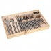 Ménagère Laguiole Tribloc 24 pièces métal Pradel reconditionnée