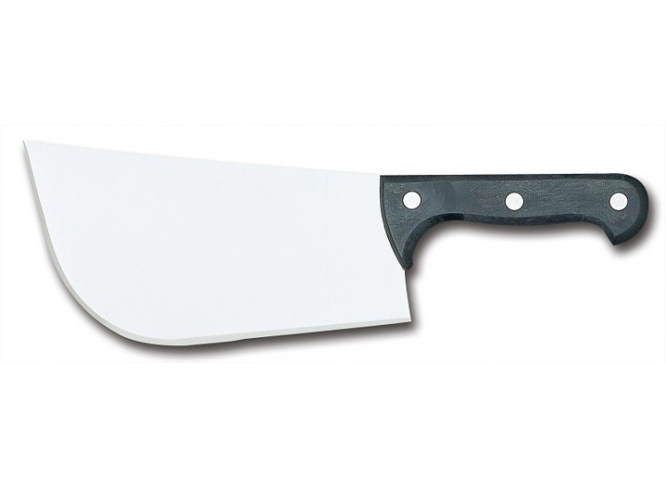 Feuille Suisse de boucher Fischer lame acier inox 23cm