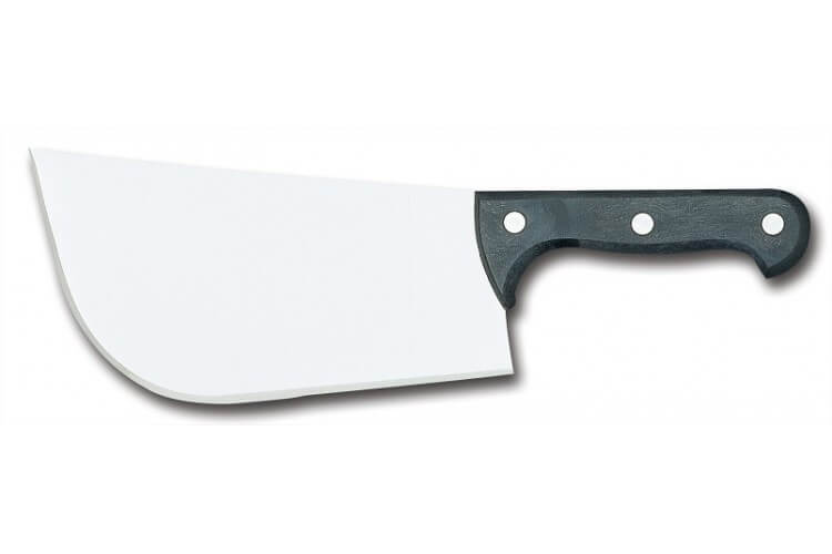Feuille Suisse de boucher Fischer lame acier inox 23cm