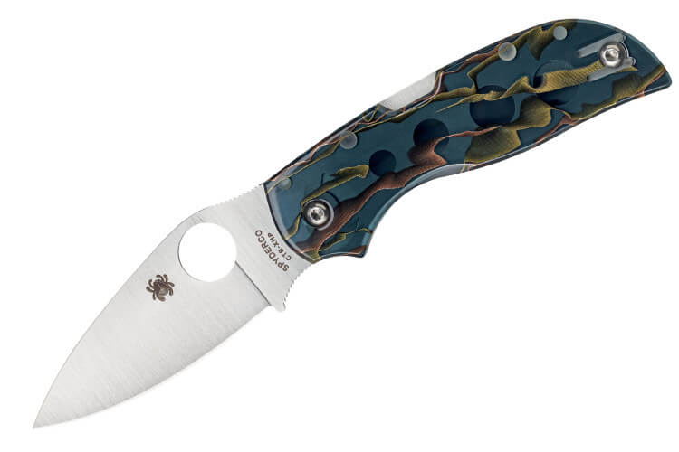 Couteau pliant Spyderco Chaparral C152RNP manche en raffir noble 9,1cm