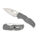 Couteau pliant Spyderco Native 5 C41PGY5 Maxamet manche nylon/fibre de verre gris 10,2cm
