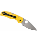 Couteau pliant Spyderco Native 5 C41PYL5 manche en nylon/fibre de verre jaune 10,2cm