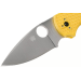 Couteau pliant Spyderco Native 5 C41PYL5 manche en nylon/fibre de verre jaune 10,2cm