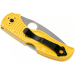 Couteau pliant Spyderco Native 5 C41PYL5 manche en nylon/fibre de verre jaune 10,2cm