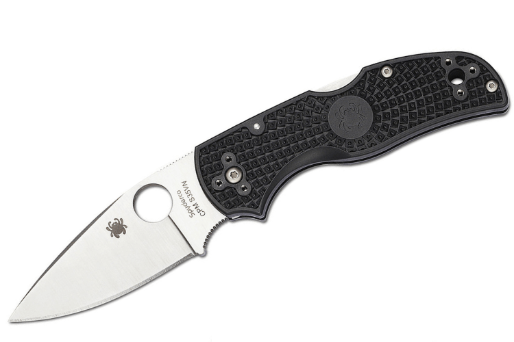 Couteau pliant Spyderco Native 5 C41PBK5 manche en nylon/fibre de verre noir 10,2cm