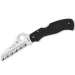 Couteau pliant Spyderco Rescue 79mm C45SBK manche en nylon/fibre de verre noir 10,4cm